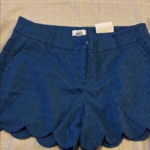 Crown &Ivy blue women shorts